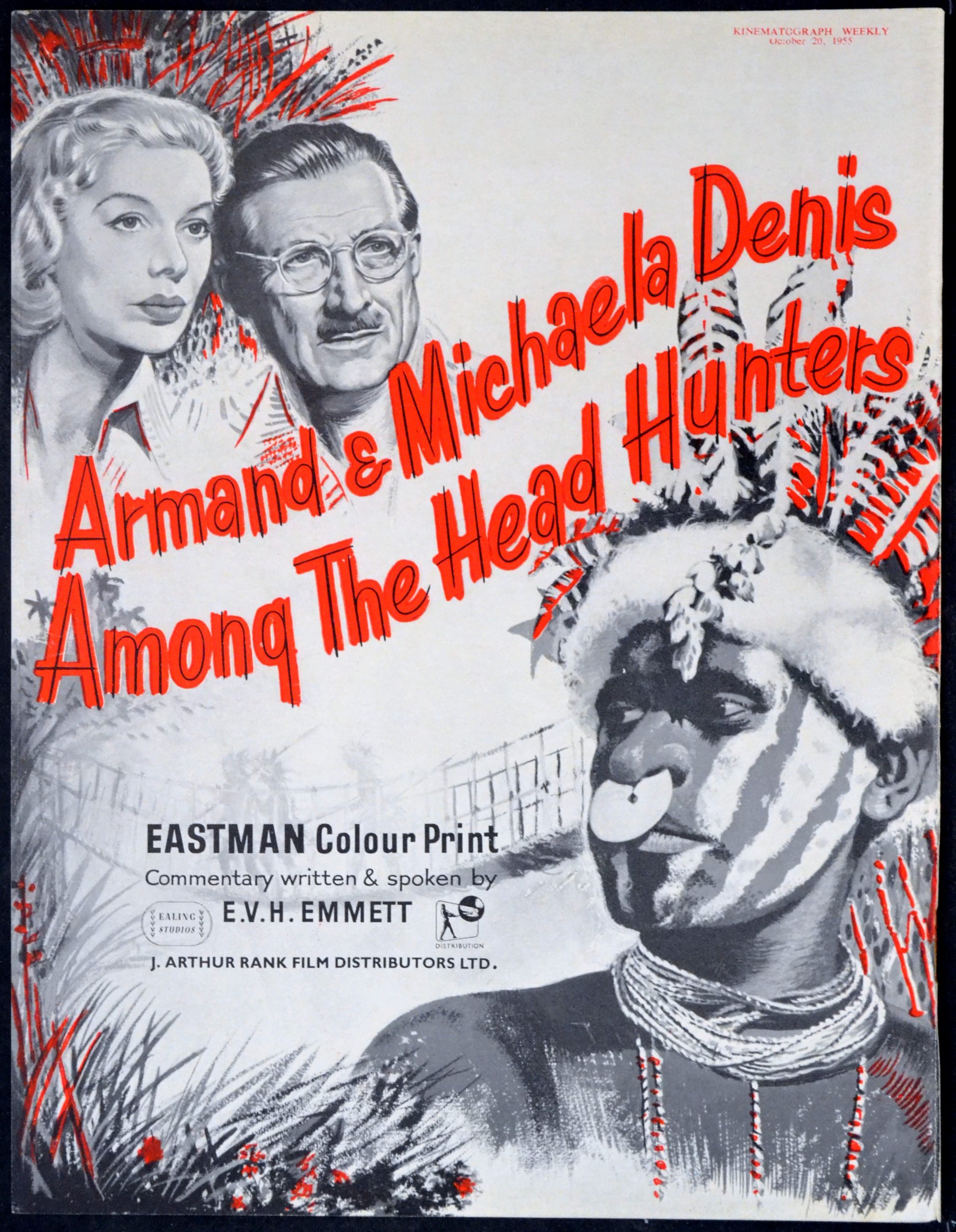 ARMAND & MICHAELA DENIS AMONG THE HEAD HUNTERS