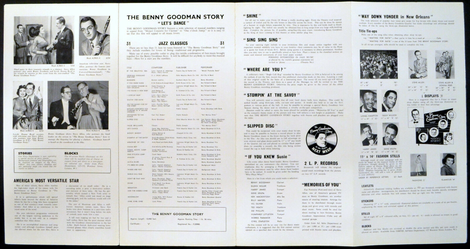 BENNY GOODMAN STORY - Image 2