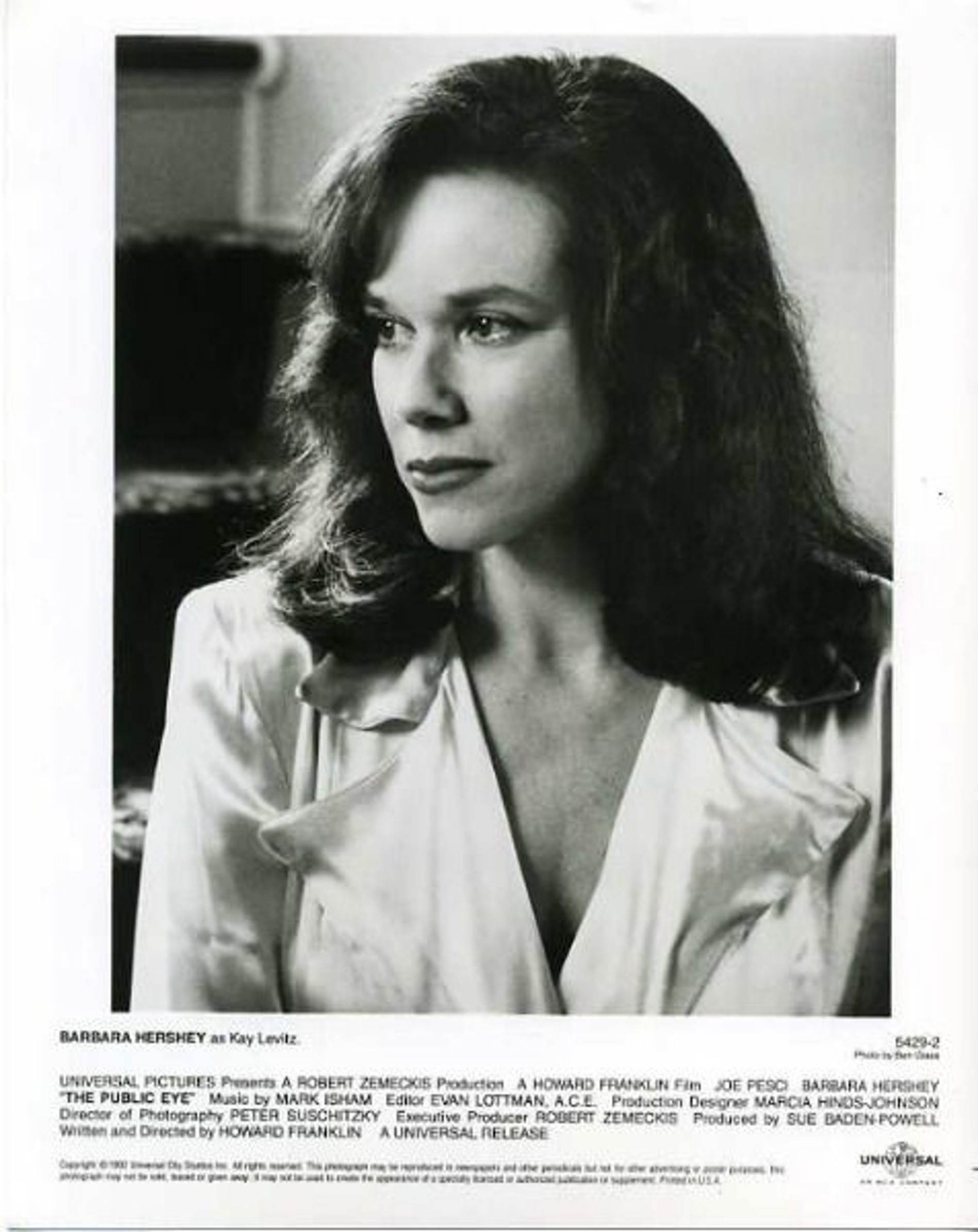 BARBARA HERSHEY Rare Film Posters