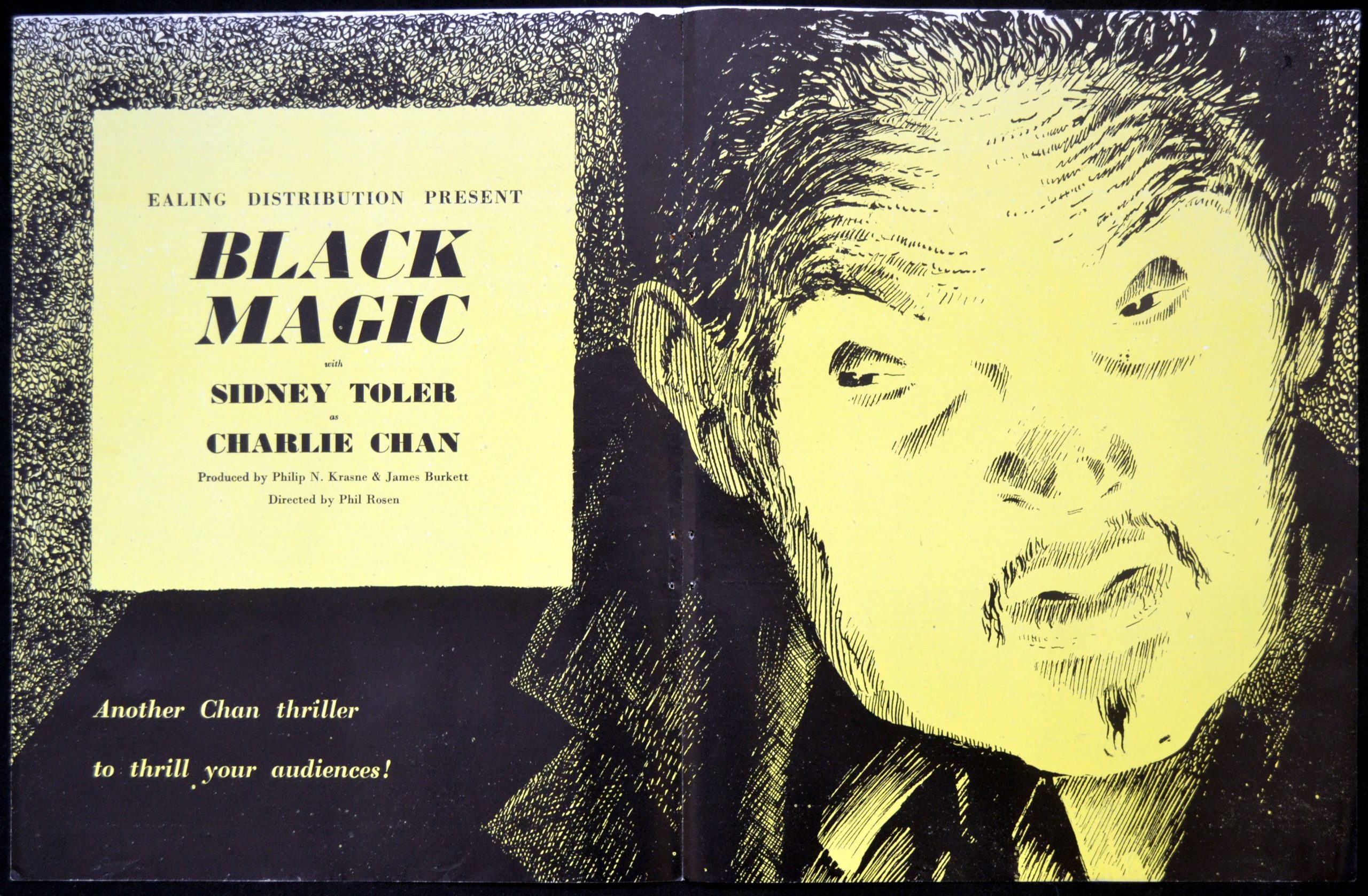 BLACK MAGIC | British Mervyn Peake Trade Advertisement