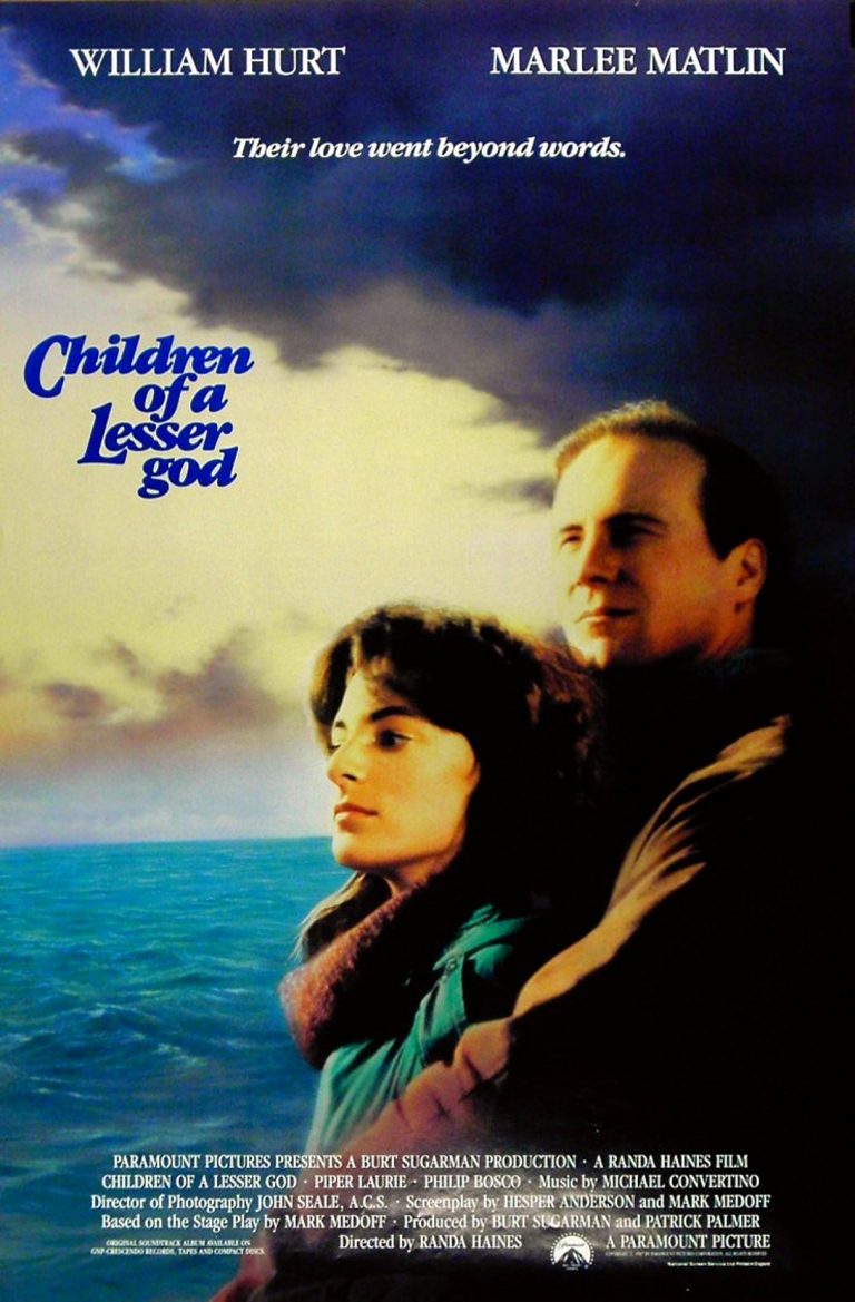 CHILDREN OF A LESSER GOD | Rare Film Posters