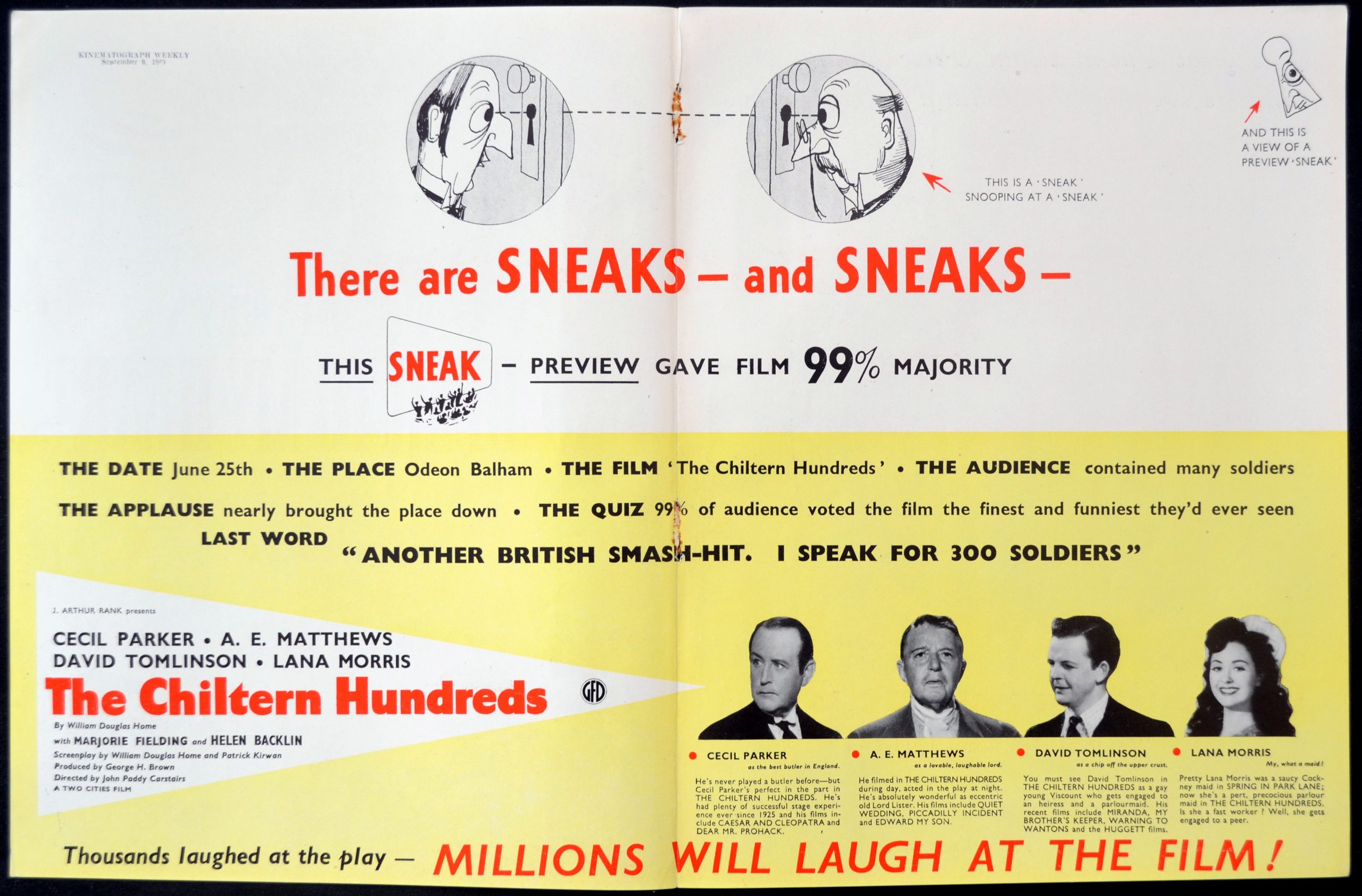 Chiltern Hundreds Rare Film Posters Chiltern Hundreds Rare Film Posters