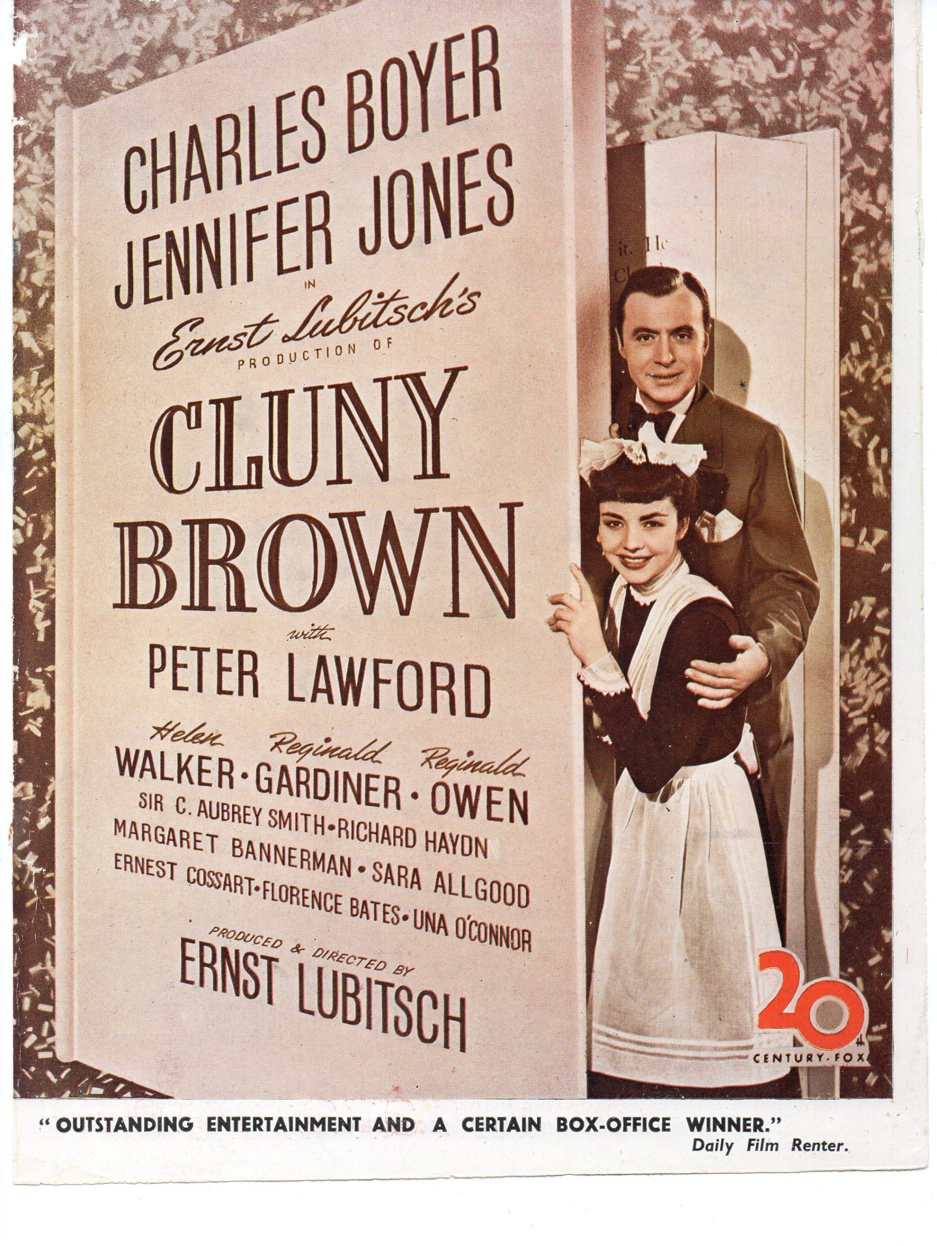 Cluny Brown Rare Film Posters Cluny Brown Rare Film Posters