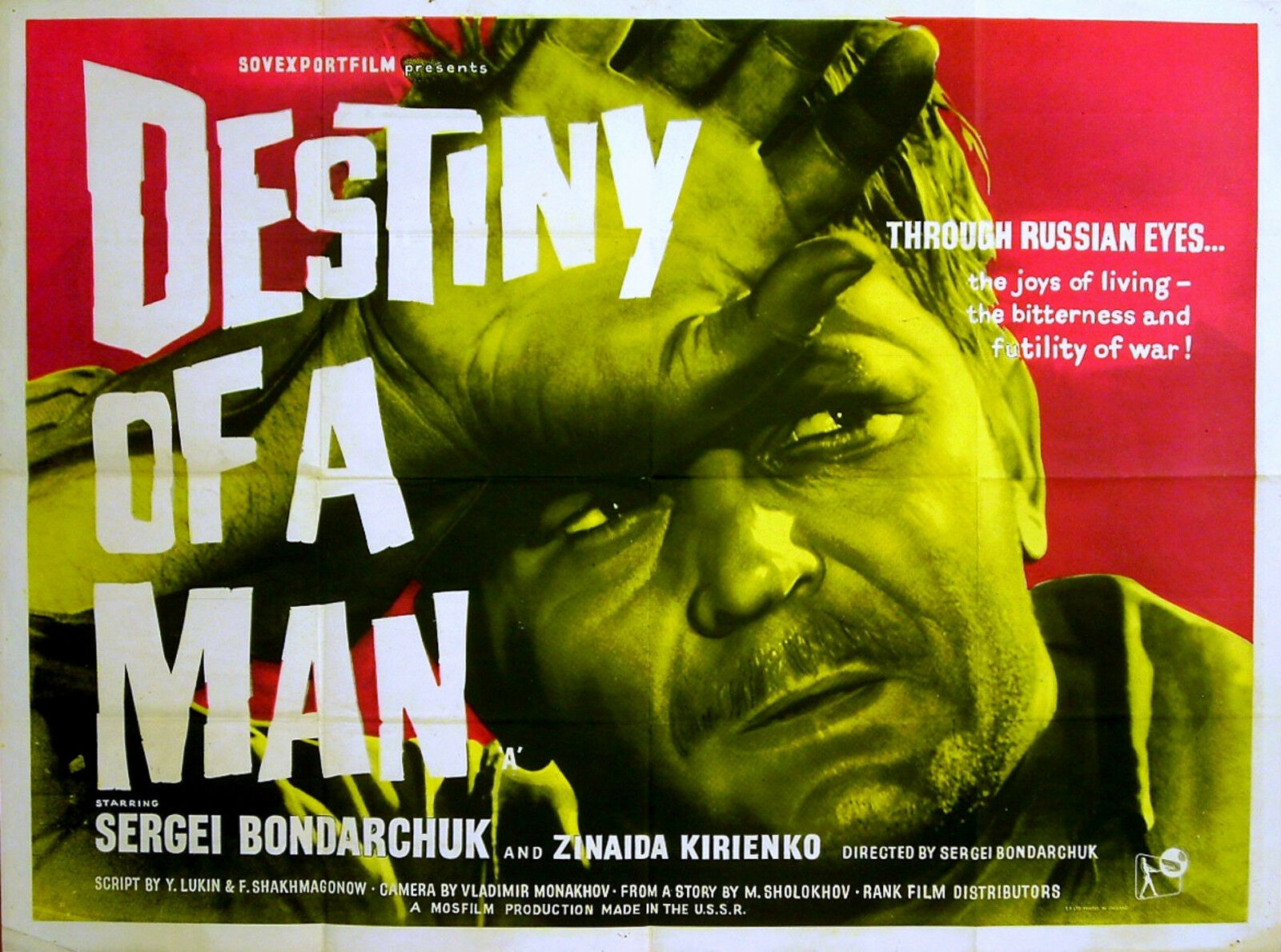DESTINY OF A MAN