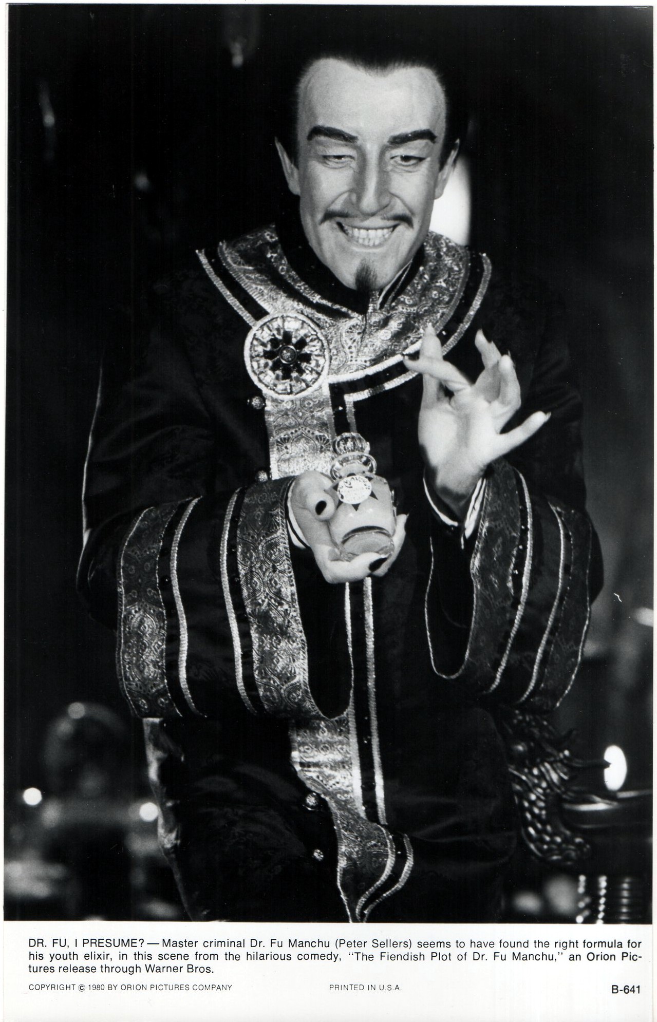 FIENDISH PLOT OF FU MANCHU