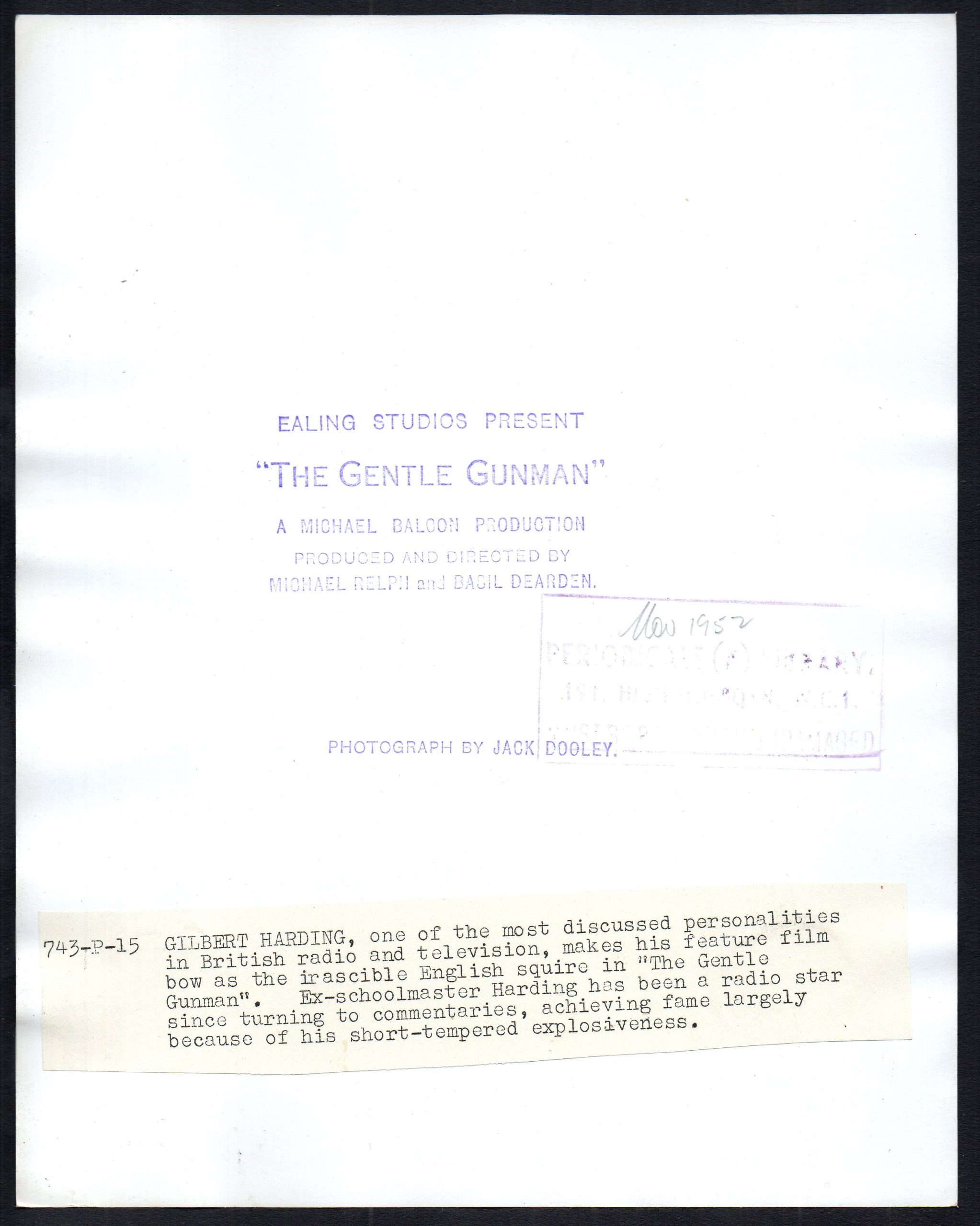 GENTLE GUNMAN - Image 2