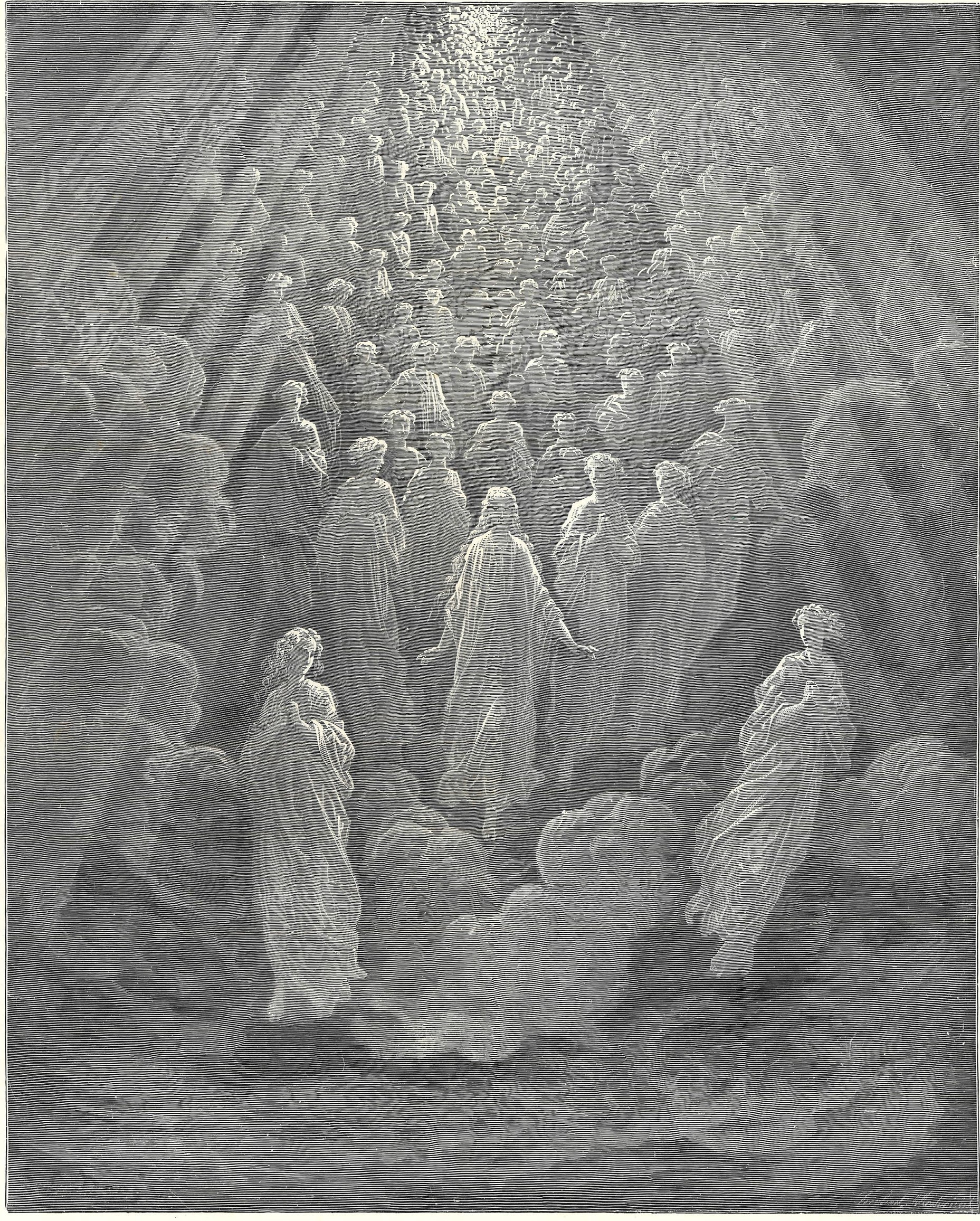 HOST OF MYRIAD GLOWING SOULS