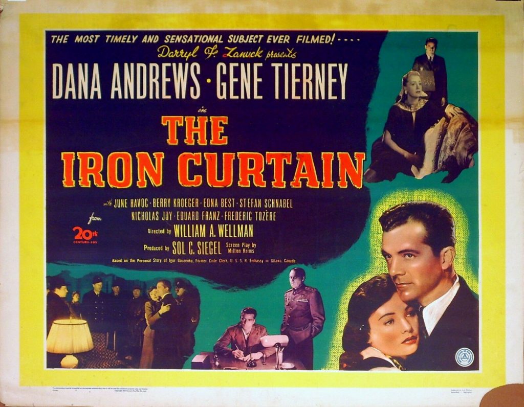 IRON CURTAIN Rare Film Posters