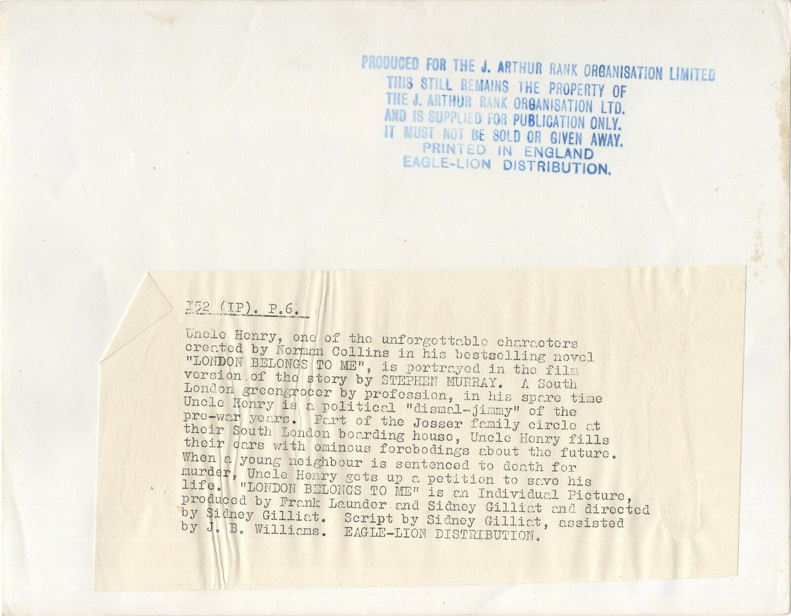 LONDON BELONGS TO ME - Image 2