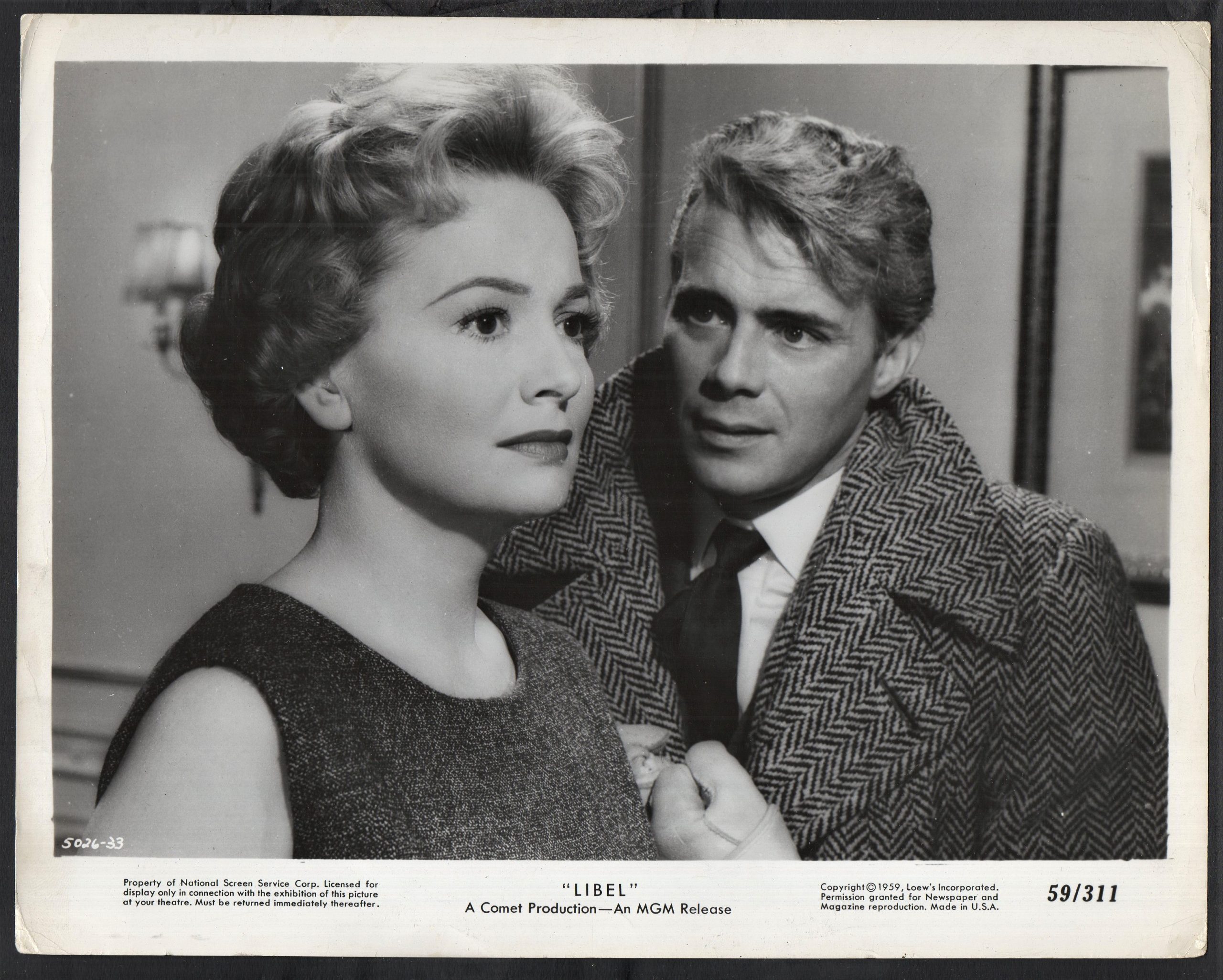 LIBEL Rare Film Posters