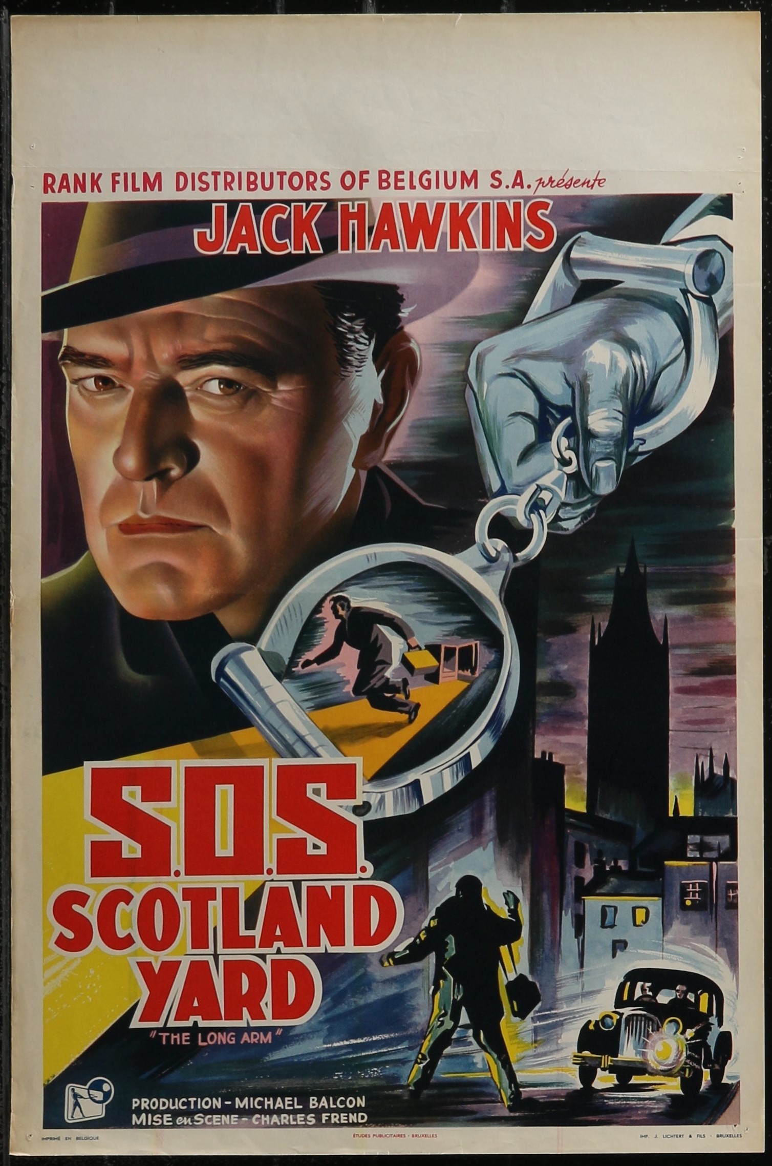 LONG ARM Rare Film Posters