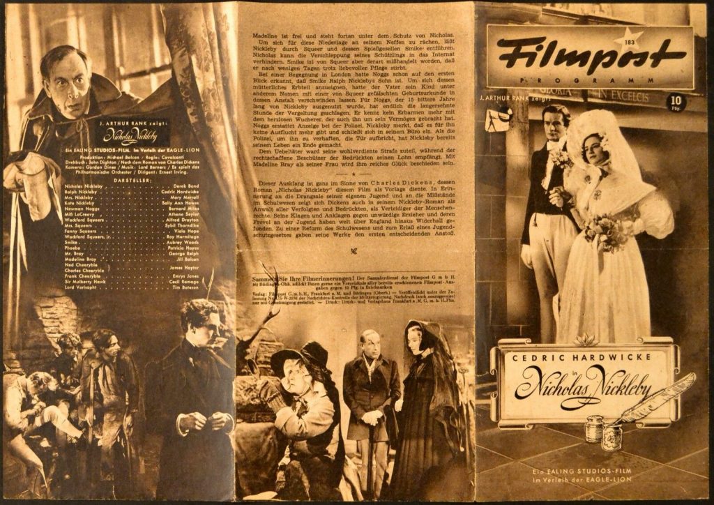 NICHOLAS NICKLEBY | Rare Film Posters