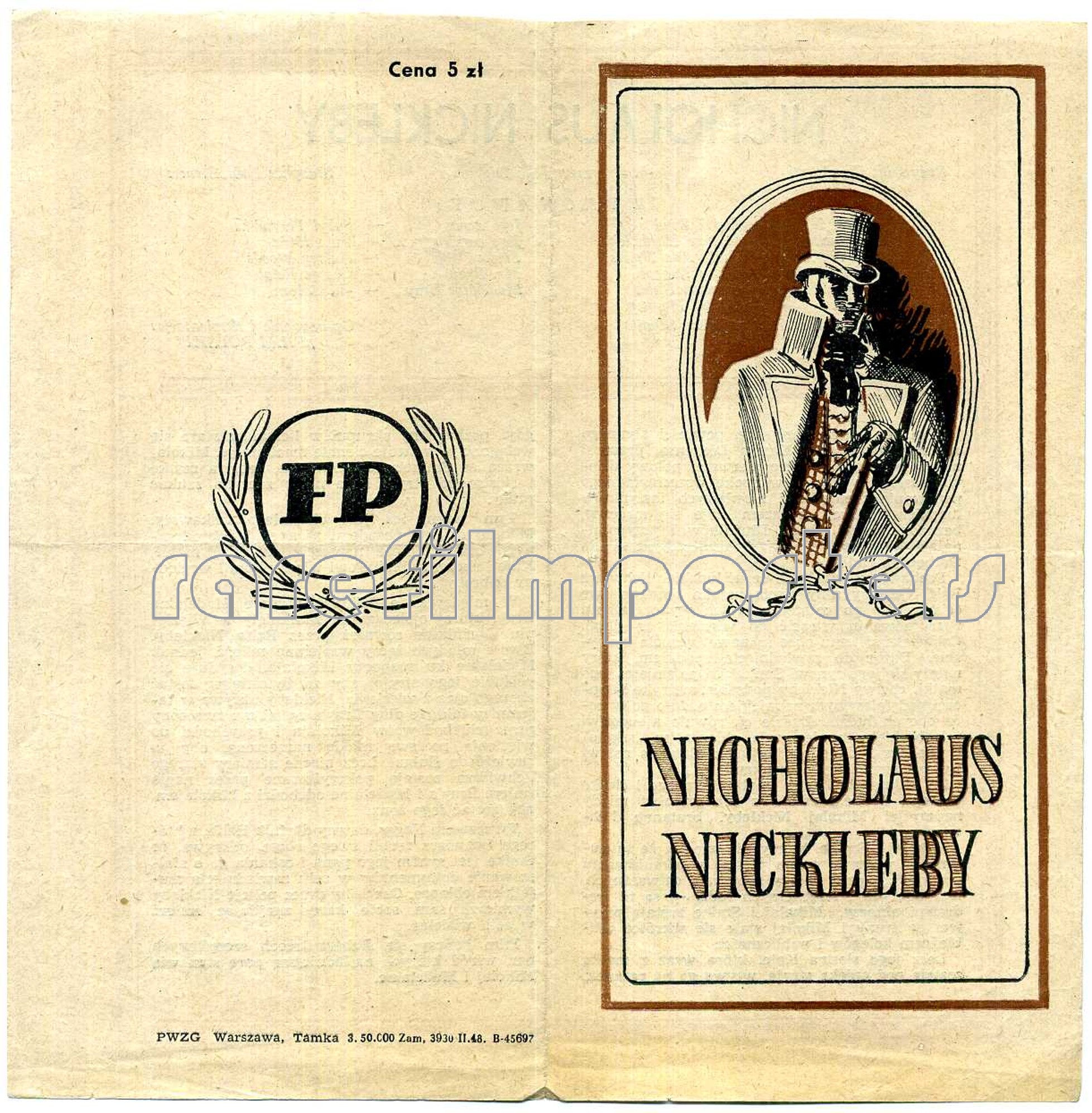 NICHOLAS NICKLEBY