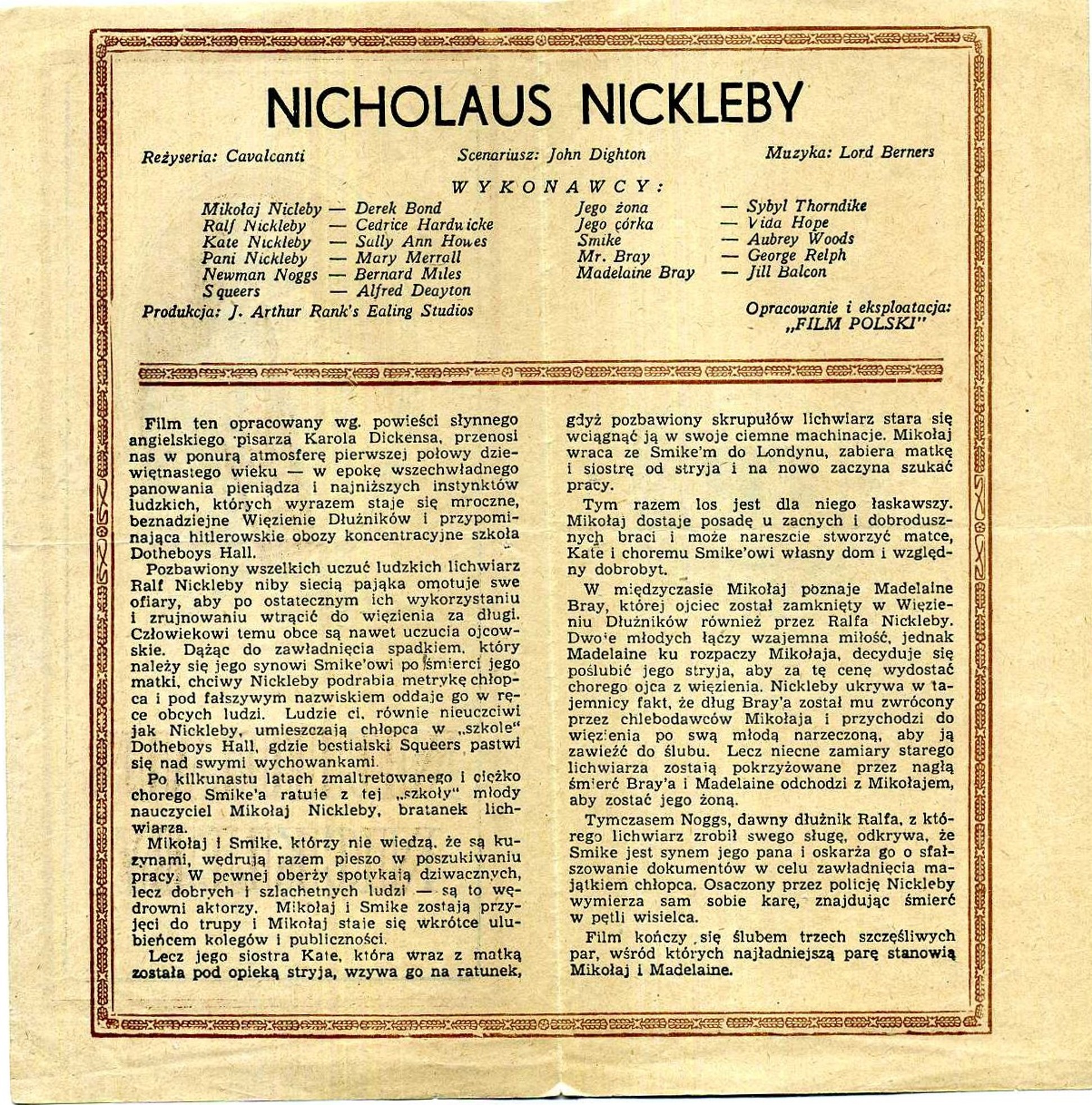 NICHOLAS NICKLEBY - Image 2