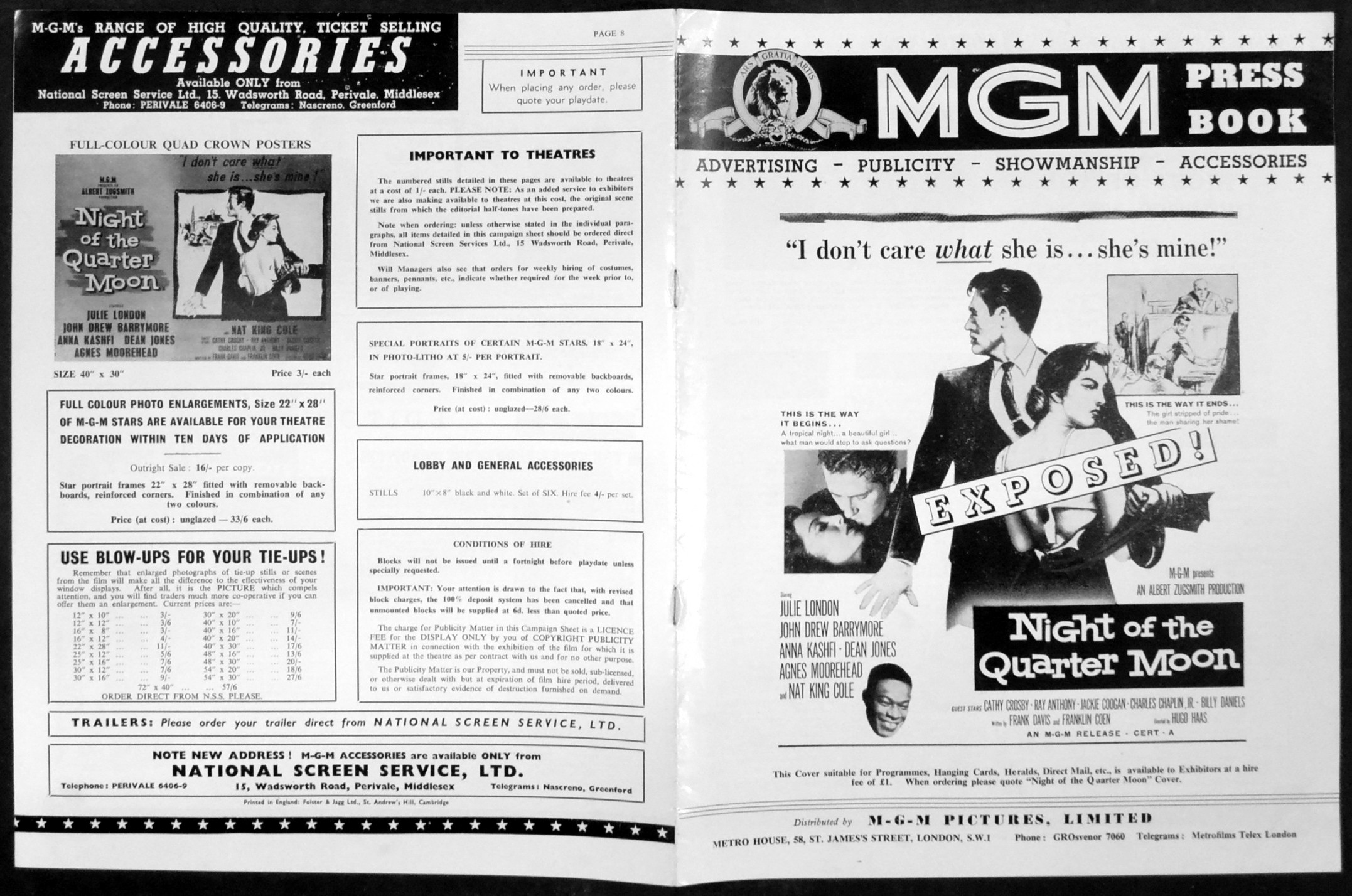 NIGHT OF THE QUARTER MOON