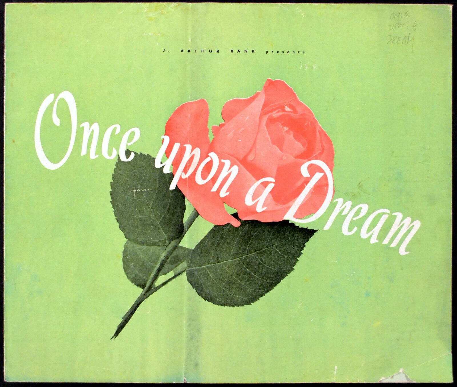 ONCE UPON A DREAM | Rare Film Posters