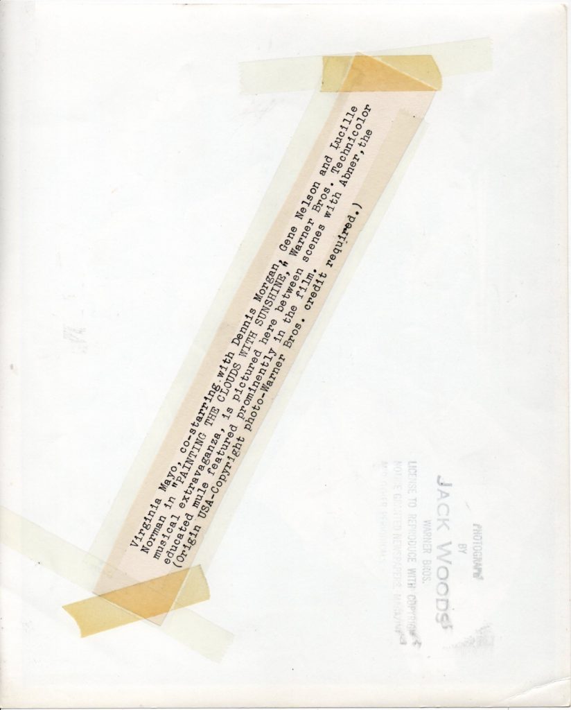 PAINTING THE CLOUDS WITH SUNSHINE Rare Film Posters