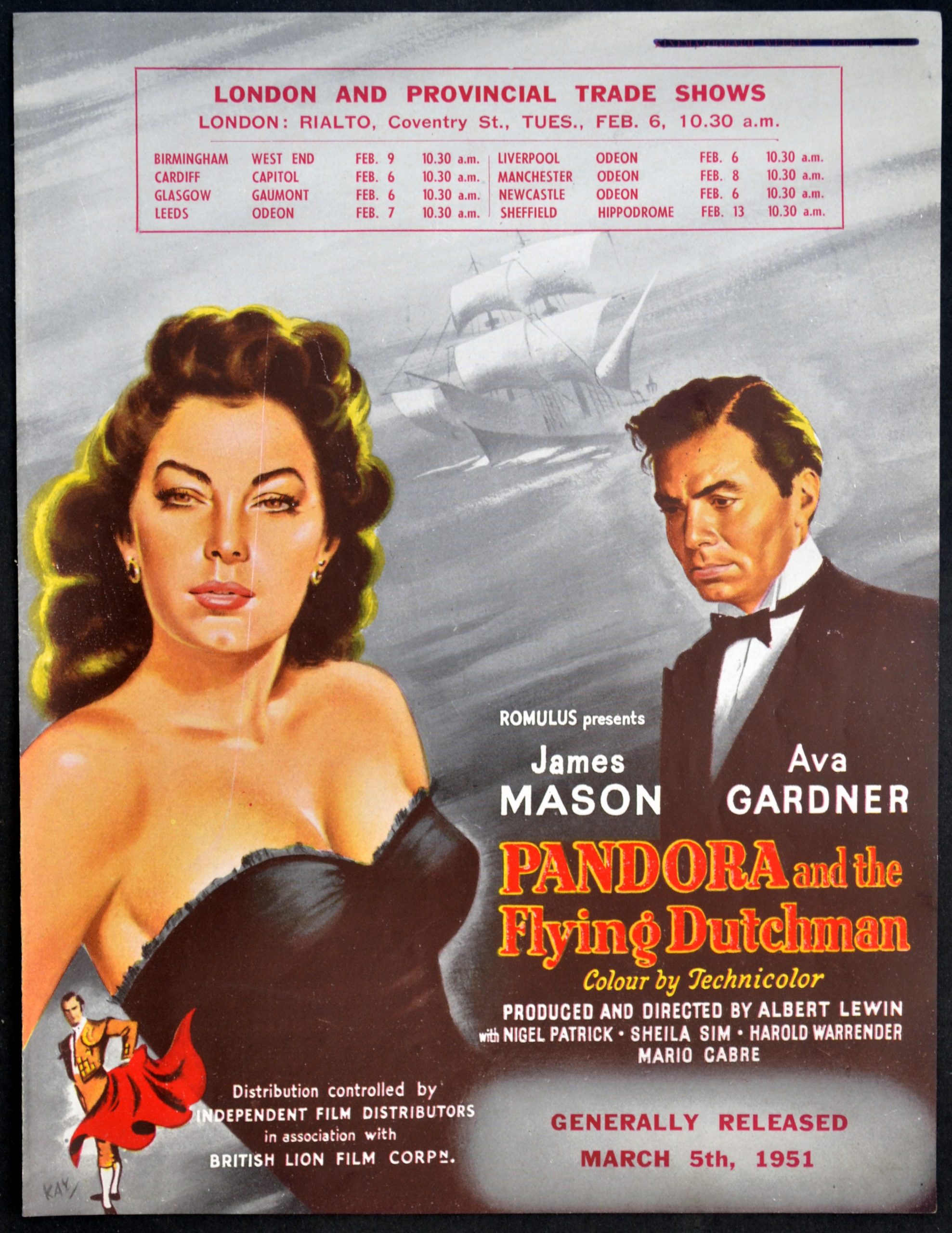 PANDORA AND THE FLYING DUTCHMAN