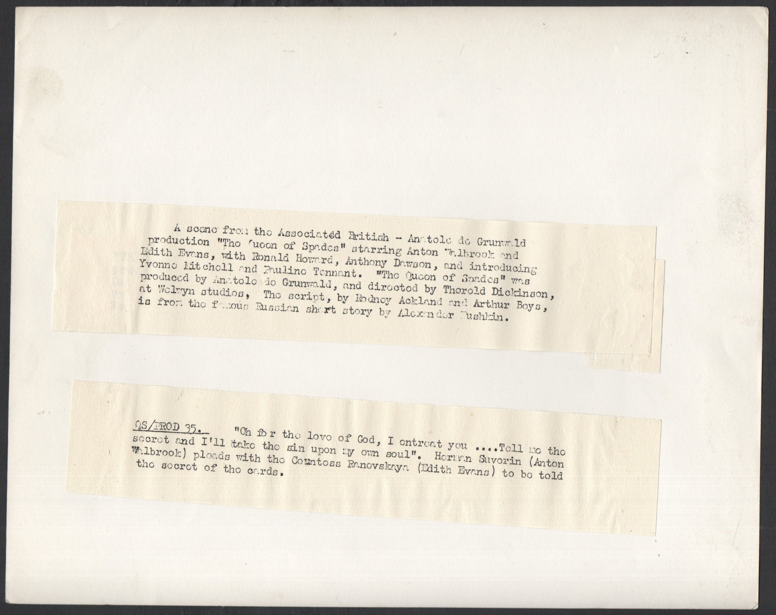 QUEEN OF SPADES - Image 2