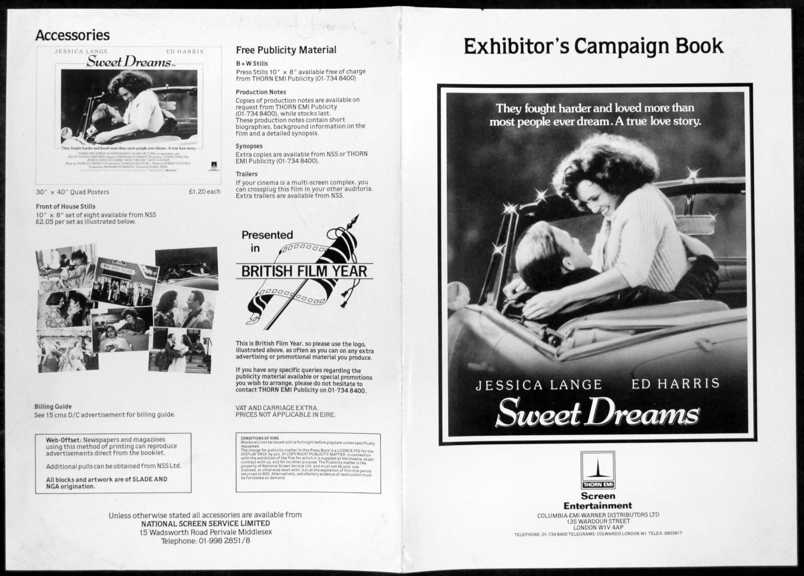 SWEET DREAMS | Rare Film Posters