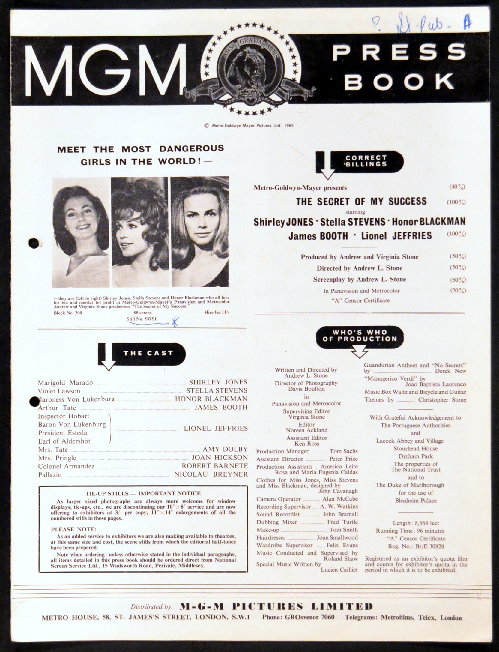 SECRET OF MY SUCCESS