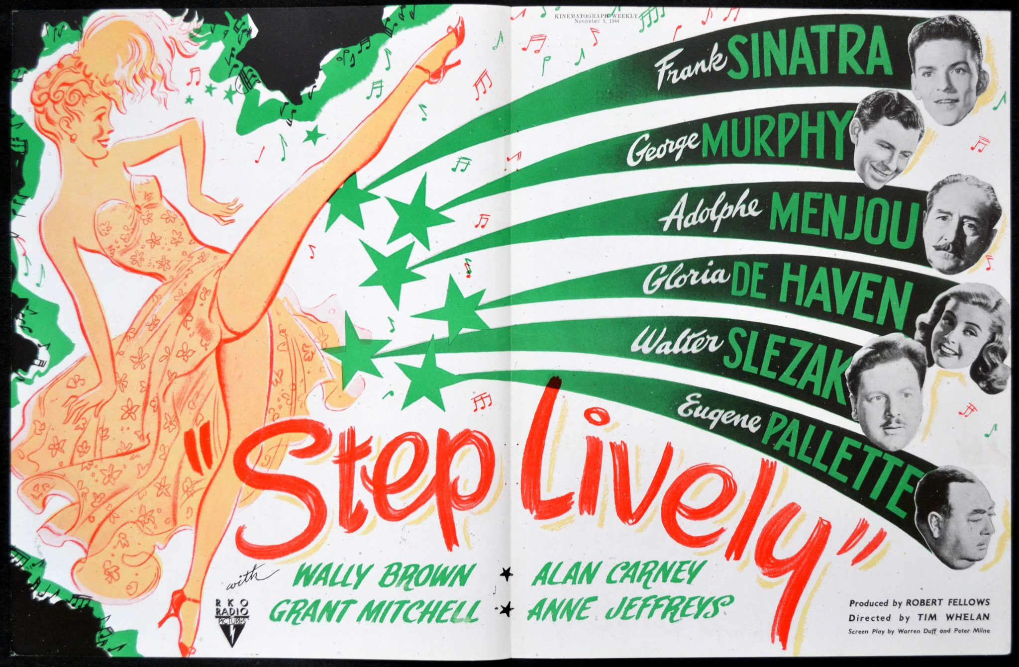 STEP LIVELY Rare Film Posters