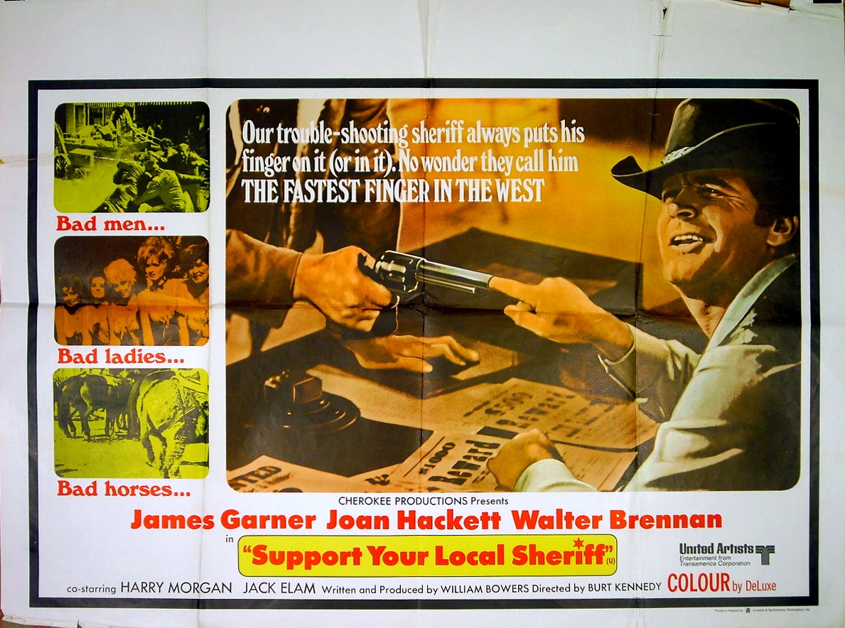 SUPPORT YOUR LOCAL SHERIFF | Rare Film Posters