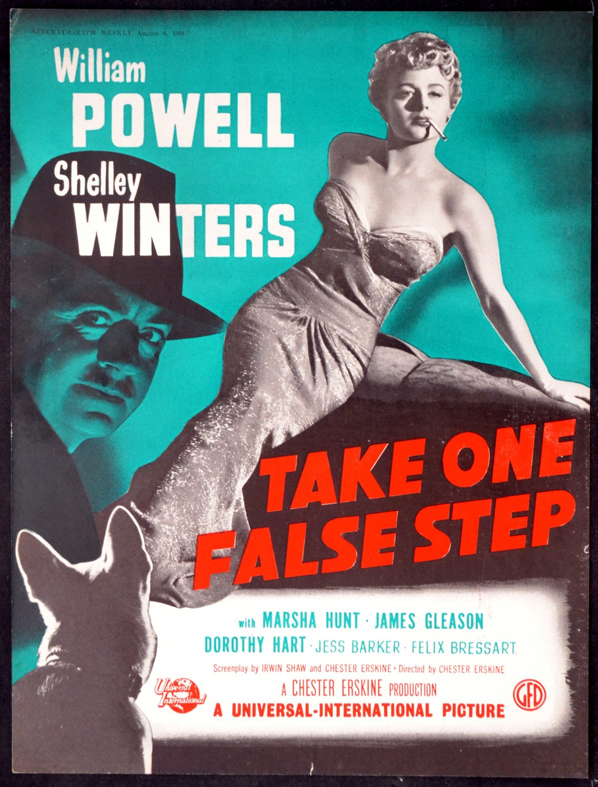 TAKE ONE FALSE STEP | Rare Film Posters