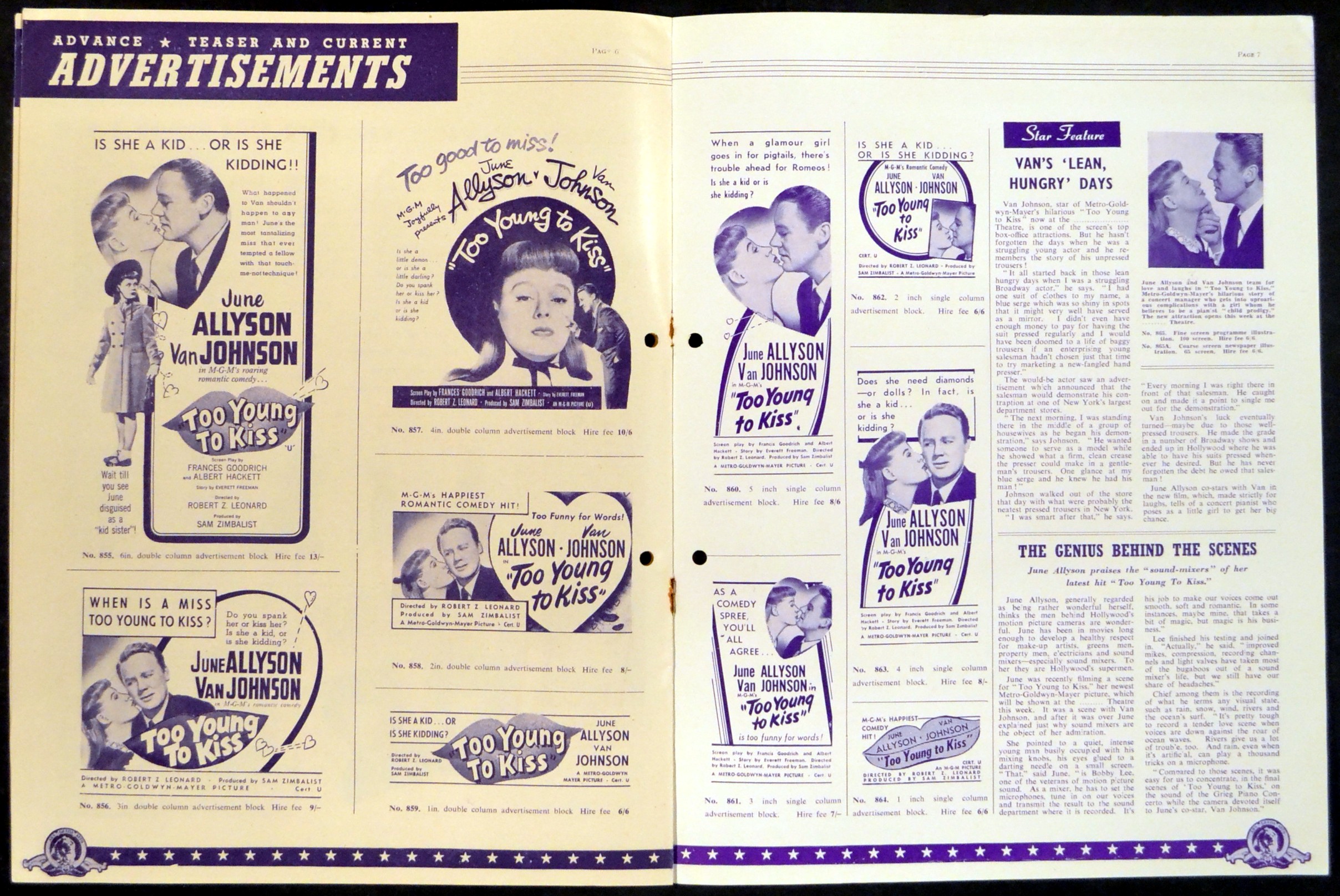 TOO YOUNG TO KISS - Image 2