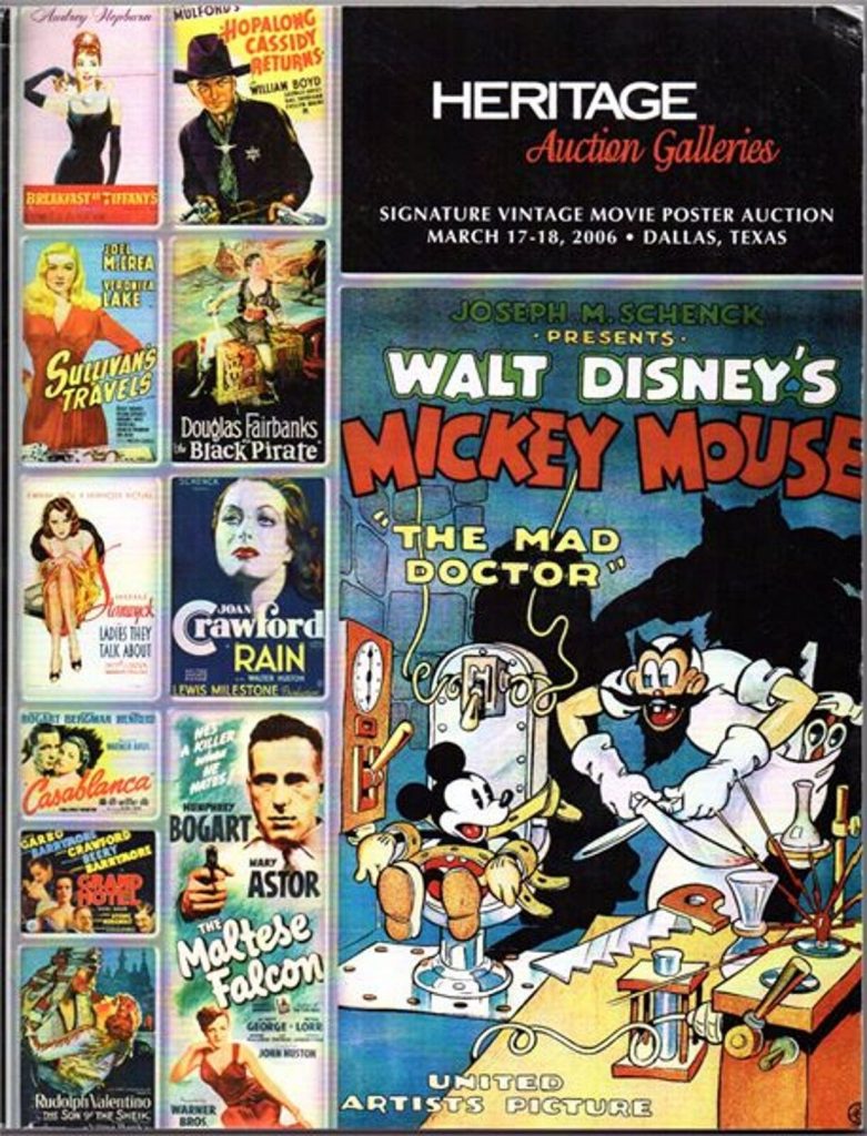 Signature Vintage Movie Poster Auction Rare Film Posters