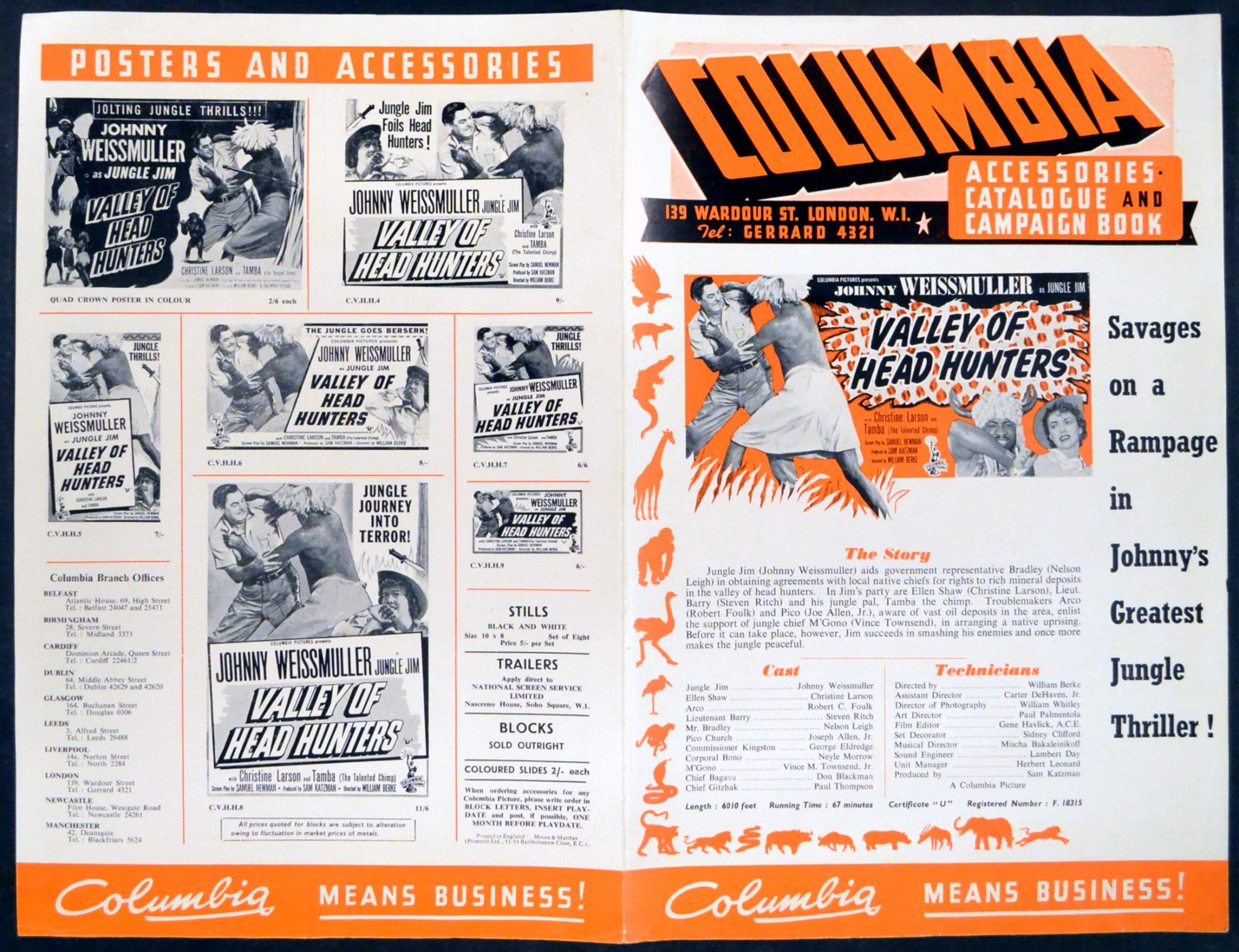 valley-of-head-hunters-rare-film-posters